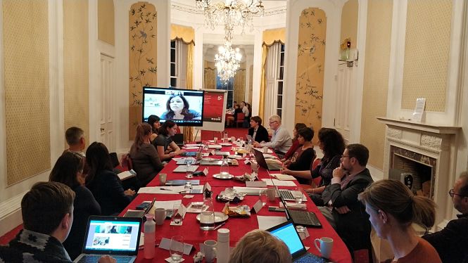 Reunión celebrada en la Universidad de Edimburgo (UGR)