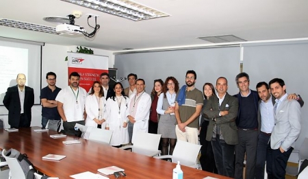 Participantes en el cursod e Cirugia Vascular (HUSC)
