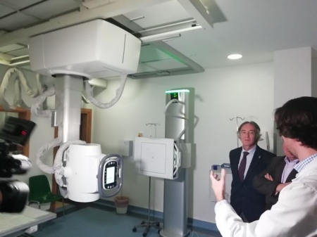 El Delegado de Salud ha inaugurado la nueva sala de Radiología (JUNTA)