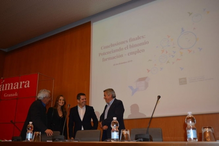 Presenatción de los  `Encuentros Sectoriales: Potenciando el Binomio Formación-Empleo` (JUNTA)