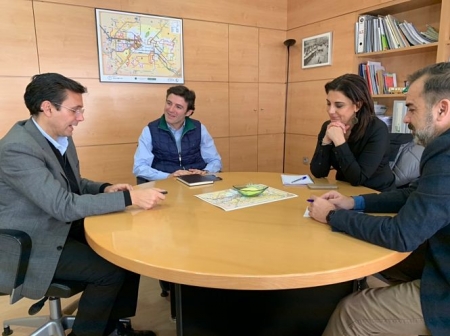 Reunión con el Consorcio de transportes (PSOE) 
