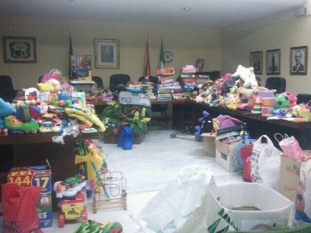 Juguetes recogidos (AYYO. CÚLLAR VEGA)