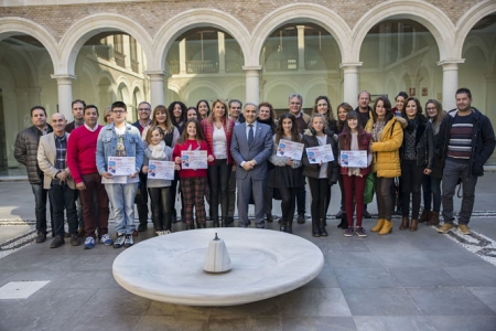Galardonados de los `Premios Solidaridad en letras` (JUNTA)