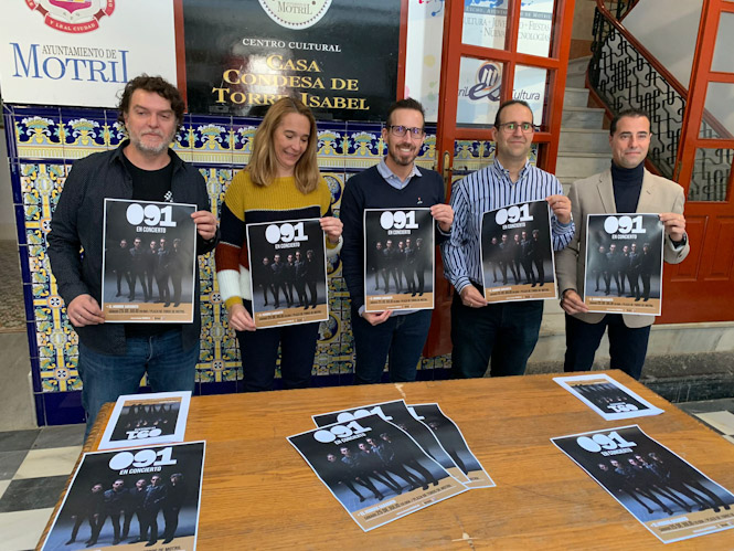 Presentación del Concierto de 091 (AYTO. MOTRIL) 