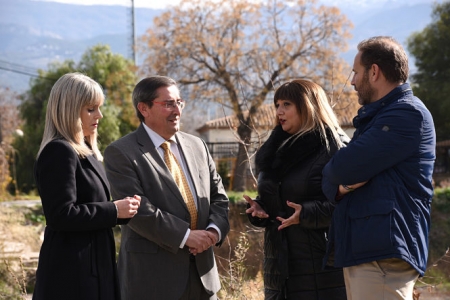 José Entrena ha visitado Armilla (J. GROSSO / DIPGRA)