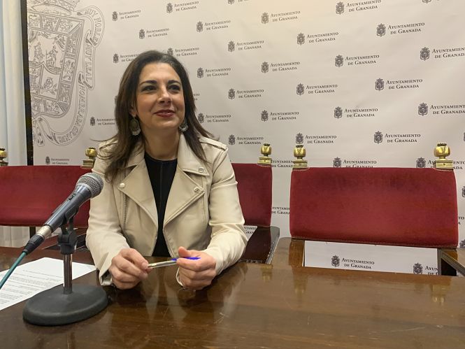 Raquel Ruz en rueda de prensa (PSOE) 