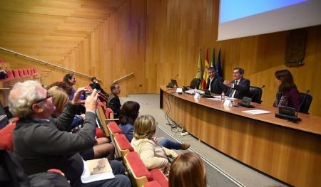 Imagen de la intervención del presidente de la Diputación de Granada (DIPUTACIÓN) 