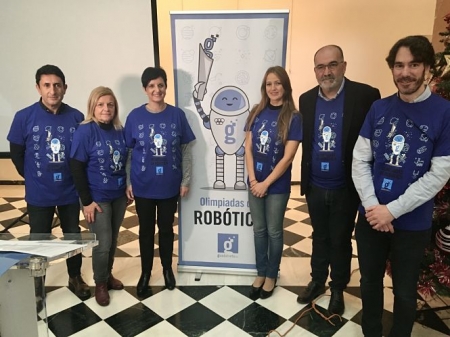 Inauguración de las II Olimpiadas de robótica (JUNTA)