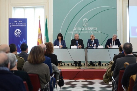 Presentación de la expocisión del Banco de Alimentos (J.M. GRIMAlDI)