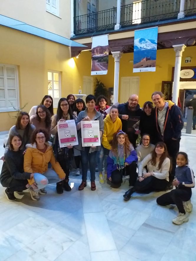 Participantes en los talleres (DIPUTACIÓN)