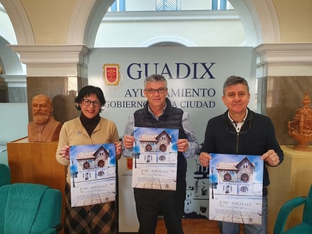 Presentación de la expocisión de José Amezcua (AYTO. GUADIX)