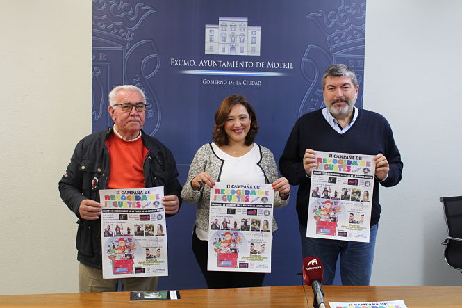 Presentación de la II Campaña de recogida de juguetes (AYTO. MOTRIL)