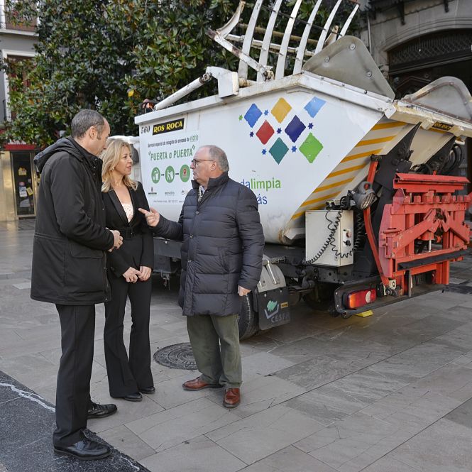 Pepa Rubia ha presentado la nueva campaña medioambiental (JAVIER ALGARRA)