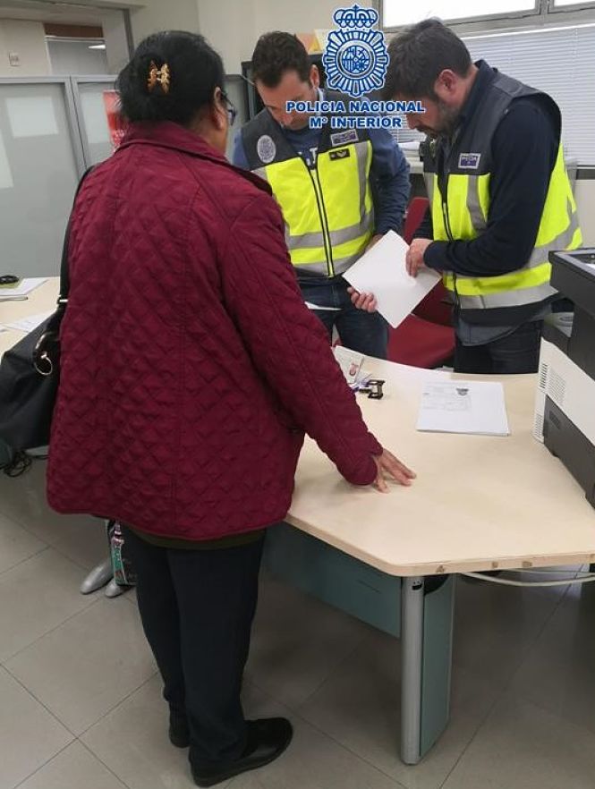 Comprobaciones de cobro por prestaciones (POLICIA ANCIONAL)