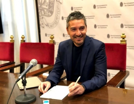 Manuel Olivares, en rueda de prensa (CIUDADANOS)