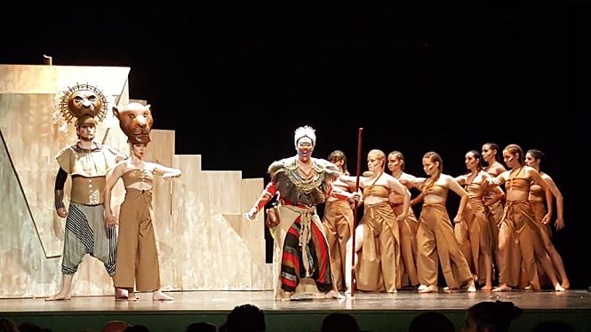 Espectáculo `El Rey León`, que podrá verse este domingo en Cúllar Vega (AYTO. CÚLLAR VEGA)