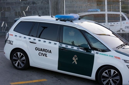 Vehículo de la Guardia Civil