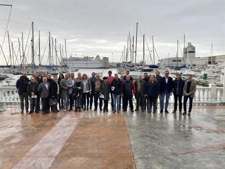 El Presidente del Puerto de Motril se reúne con los medios y les felicita la Navidad (PUERTO DE MOTRIL) 