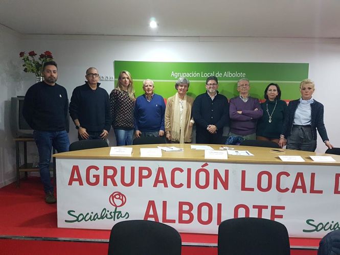 Nueva ejecutiva local del PSOE de Albolote (PADOE)