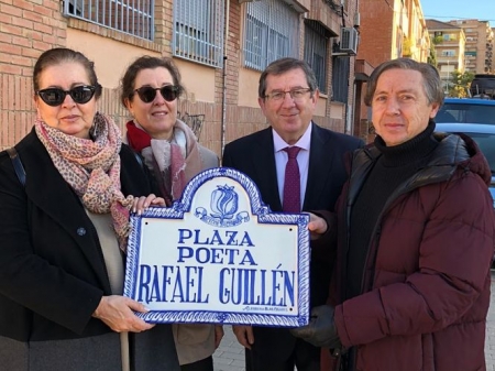 El Poeta Rafael Guillén ya tiene su calle (AYTO. GRANADA)