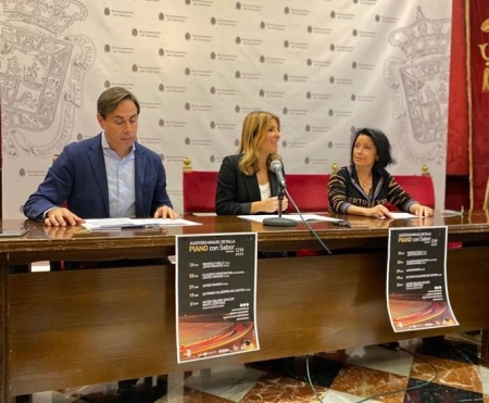Imagen de la presentación del ciclo `Piano con Sabor` (AYUNTAMIENTO) 