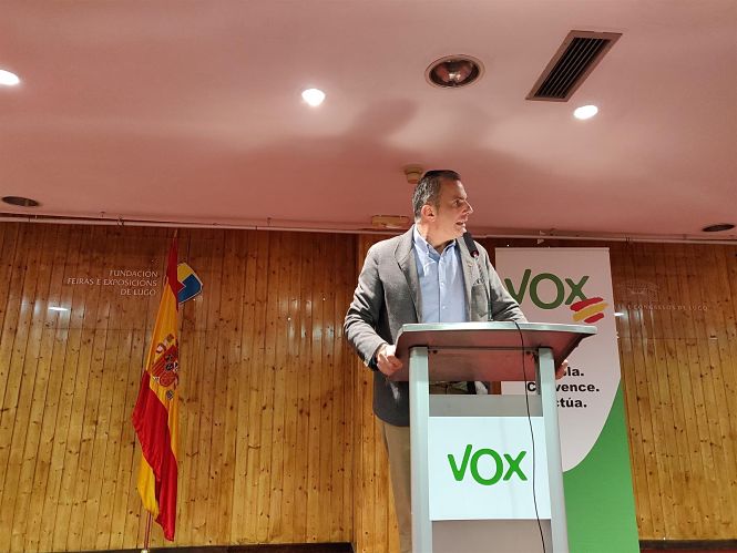 El secretario general de Vox, Javier Ortega Smith (EUROPA PRESS) 