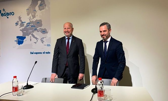 Los consejeros de Educación y de Hacienda, Javier Imbroda y Juan Bravo, comparecen sobre el Parque de las Ciencias de Granada (JUNTA)