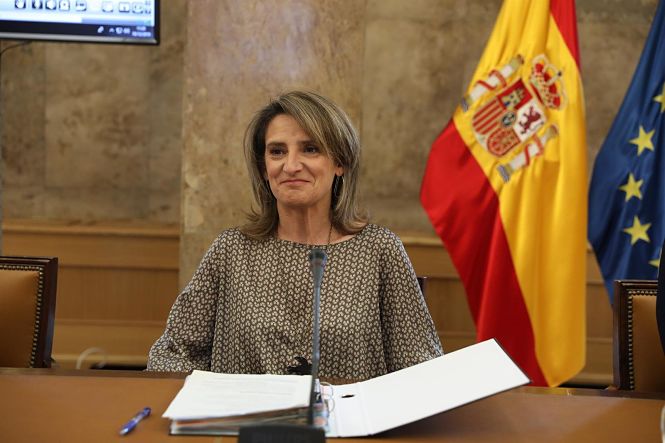 La ministra para la Transición Ecológica en funciones, Teresa Ribera, en una imagen de archivo (MARTA FERNÁNDEZ / EUROPA PRESS) 