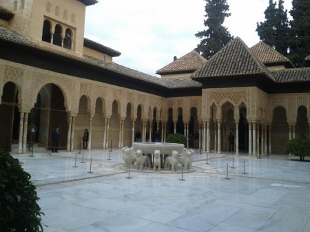 Patio de los Leones de la Alhambra de Granada (EUROPA PRESS) 