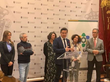 Luis Salvador, durante la presentación de `Granada, ciduad de la ciencia y la innovación` (UGR)