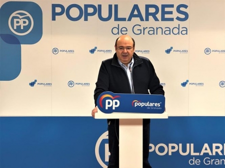 Sebastián Pérez en la sede del PP en una imagen de archivo (PP) 