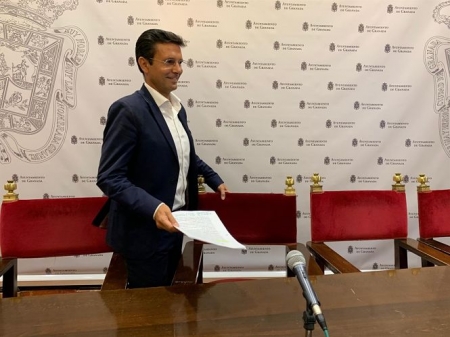 El portavoz del PSOE en el Ayuntamiento de Granada, Francisco Cuenca, en una imagen de archivo (PSOE)