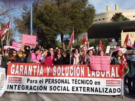 Concentración de los PTIS (CCOO)