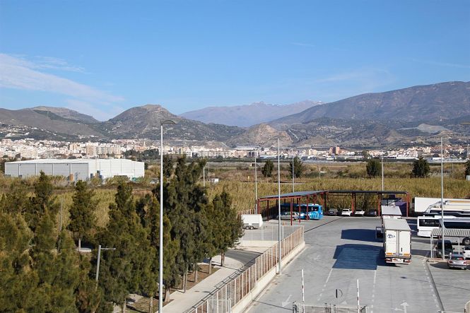 Entorno sobre el que se va a actuar, situando en el acceso Este al Puerto de Motril (AUTORIDAD PORTUARIA DE MOTRIL)