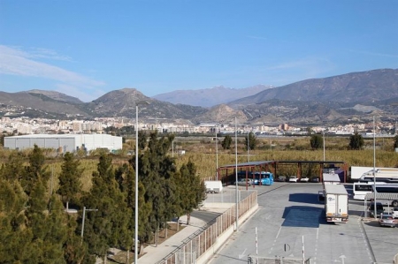 Entorno sobre el que se va a actuar, situando en el acceso Este al Puerto de Motril (AUTORIDAD PORTUARIA DE MOTRIL)