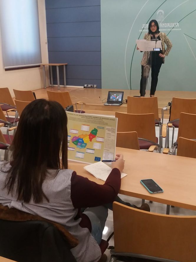 La Delegada de Agricultura, María José Martín en rueda de prensa (JUNTA) 