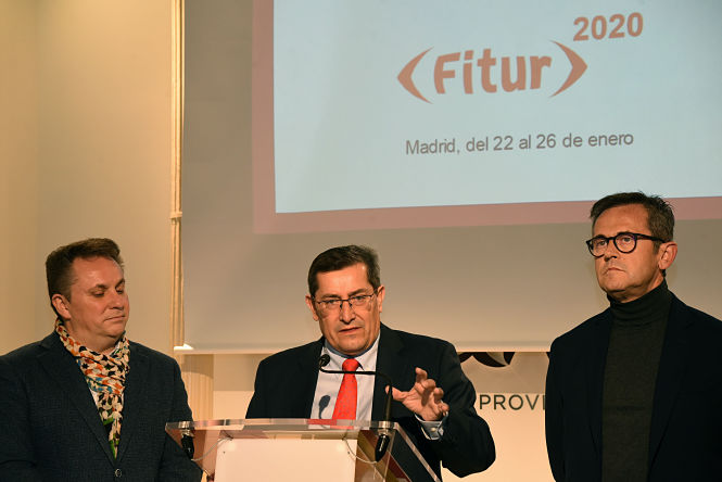 José Entrena ha presentado las actividades de la Provincia en Fitur (R. MARTÍNEZ / DIPGRA)
