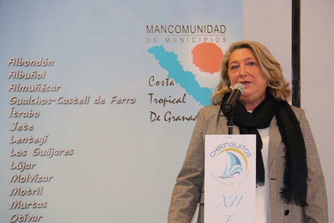  Intervención de Trinidad Herrera durante XII Expo Asamblea de Chiringuitos (AYTO. ALMUÑÉCAR)