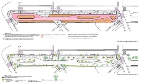 plano del proyecto de remodelación del Paseo Jerónimo de Rueda de Cúllar Vega (AYTO. CÚLLAR VEGA) 