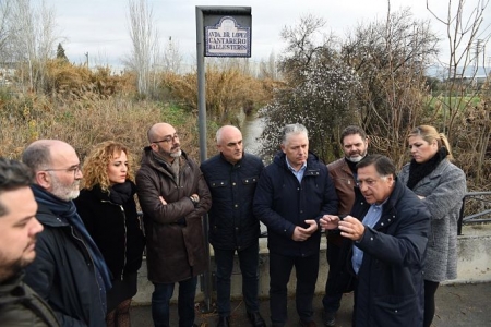 La Diputación declara de emergencias las obras de la carretera afectada por el temporal, que ha provocado el corte en un tramo del metro (DIPUTACIÓN DE GRANADA) 