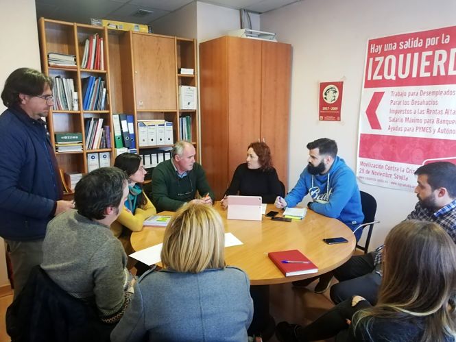 Miembros de IU se han reunido con representantes de COAG (IU)