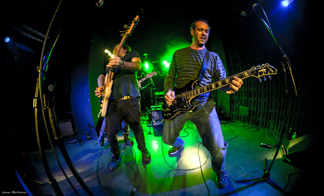 Imagen de un concierto de Borriqueros (WILDPUNK) 