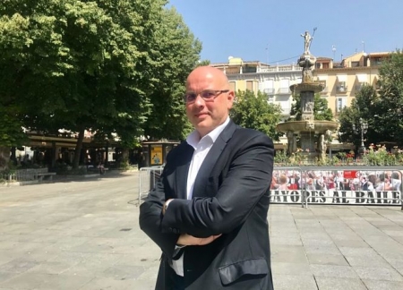 El parlamentario granadino de Ciduadanos  Raúl Fernández (CS)