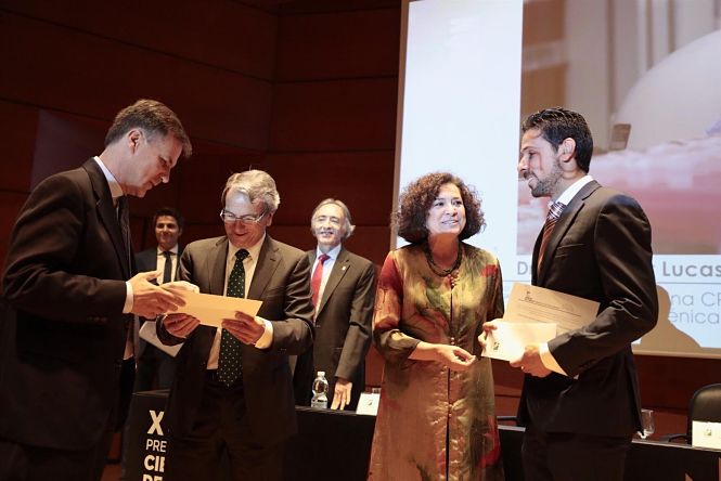 Imagen del premio Ciencias de la Salud de la Fundación Caja Rural de Granada (CAJA RURAL) 