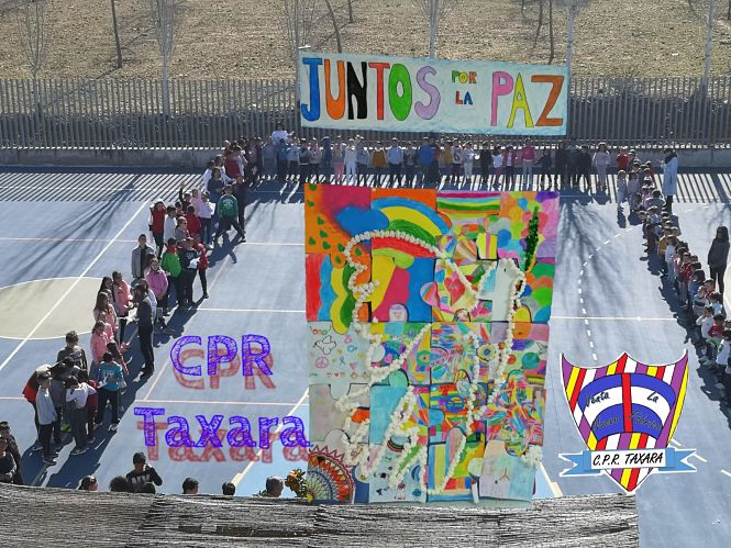 Escolares de Huétor Tájar han celebrado el dia de la paz (AYTO. HUÉTOR TÁJAR)