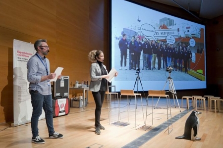 Conexión con la Antartida (PARQUE DE LAS CIENCIAS)