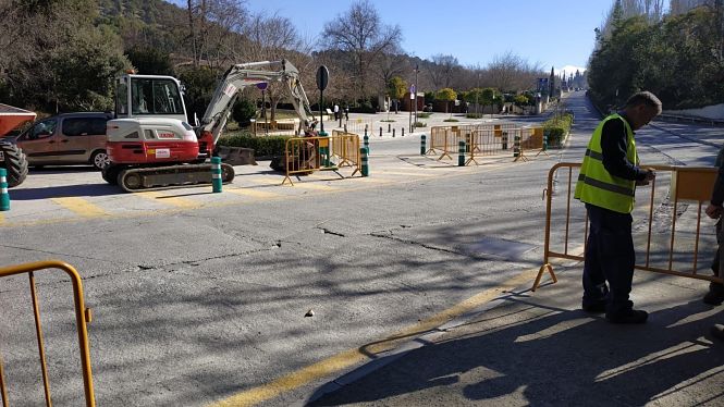 Imagen de las obras llevadas a cabo en la Alhambra (JUNTA DE ANDALUCÍA)