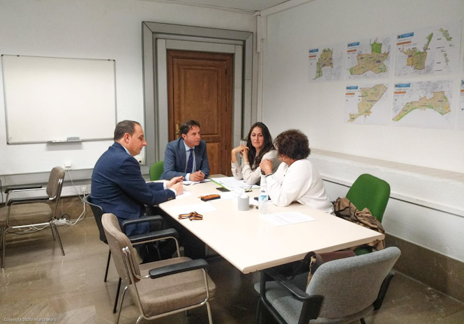 Reunión con representantes de la Alhambra (VOX) 