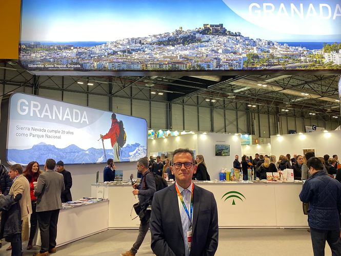 El Delegado Provincial de turismo, Gustavo Rodríguez en Fitur (JUNTA) 