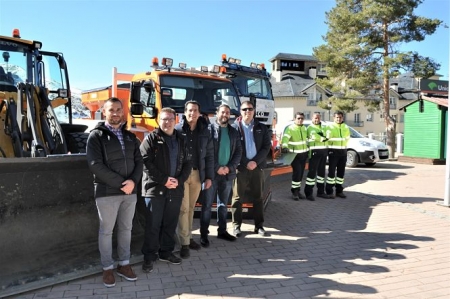 Presentación de la nueva maquina quitanieves de Monachil (AYTO. MONACHIL)
